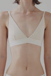 BASERANGE Bamboo Fiber Bamboo Cotton No Wire Wide-Brim Bra Series Collection Soft Underwear France BAS-BRTR-RB-000-Off White BRTR1